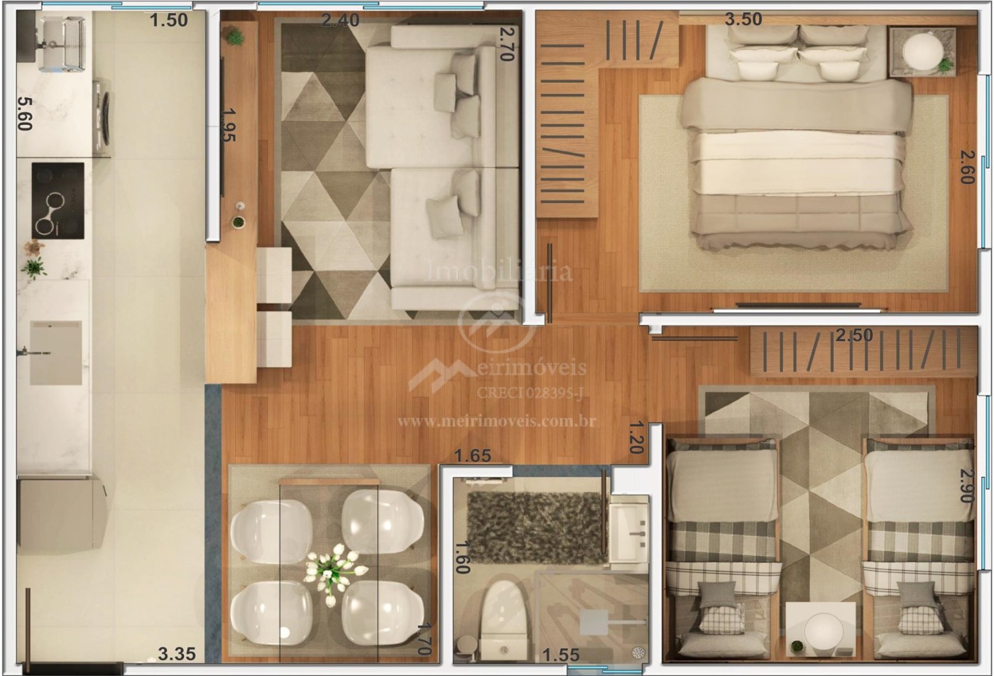 Apartamento, 2 quartos - Foto 10